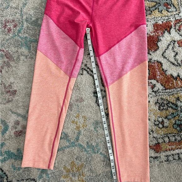 Out door voices colorblock pink high waisted leggings womens size XL - Picture 4 of 9